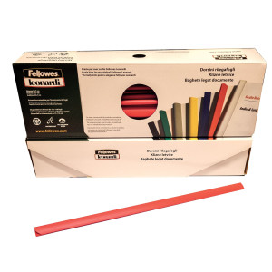 SCATOLA 50 DORSETTI 3MM ROSSO TONDO COD. D103RO