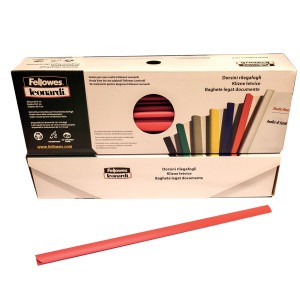 SCATOLA 50 DORSETTI 6MM ROSSO TONDO COD. D106RO