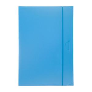 CARTELLINA PROGETTO 3 U140 AZZURRO C/ELASTICO 24X35 DORSO 3 COD. U140-AZ CONFEZIONE DA 10