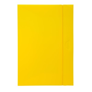 CARTELLINA PROGETTO 3 U140 GIALLO C/ELASTICO 24X35 DORSO 3 COD. U140-GI CONFEZIONE DA 10