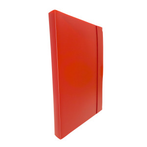 CARTELLINA PROGETTO 3 U140 ROSSO C/ELASTICO 24X35 DORSO 3 COD. U140-RO CONFEZIONE DA 10