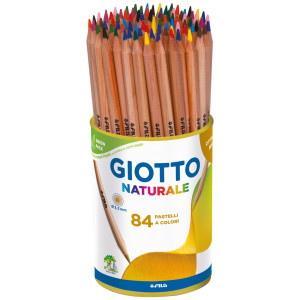 BARATTOLO 84 PASTELLI GIOTTO NATURALE COD. 520200