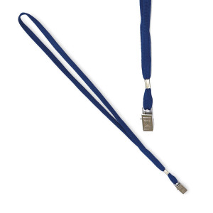 100 CORDONCINI BLU PER PORTANOME 49X1CM ART.31-093 COD. 31-093-BL-B
