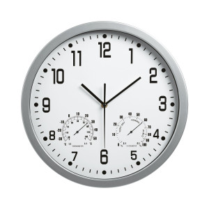 OROLOGIO WEATHER STATION DIAM. 35CM BIANCO ART.3217 COD. 3217
