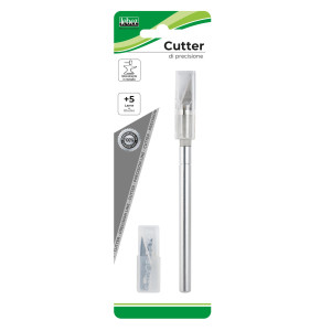 CUTTER HOBBY KNIFE BLISTER CON 5 LAME ART.C-601 COD. C-601