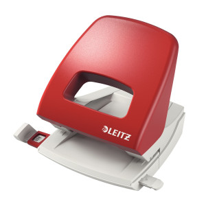 PERFORATORE 2 FORI METAL RIM 5005 MAX 25FG ROSSO LEITZ COD. 50050325