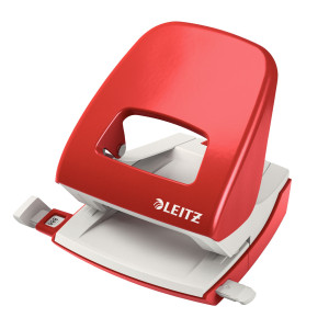 PERFORATORE 2 FORI 5008 ROSSO MAX 30FG LEITZ COD. 50080025