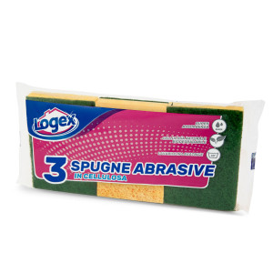 BLISTER 3 SPUGNE BIUSO LOGEX COD. 835LX