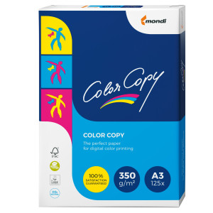 CARTA BIANCA COLOR COPY A3 297X420MM 350GR 125FG MONDI COD. 6397