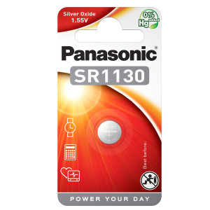 MICROPILA A PASTIGLIA SR1130 OSSIDO ARGENTO 1,55V COD. C301131
