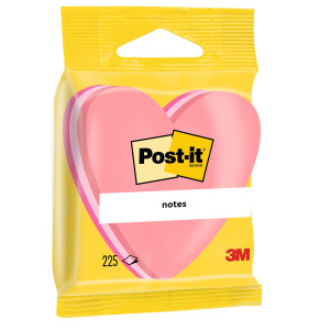 BLOCCO CUORE 225 FOGLIETTI POST-IT 70X70MM 2007-H 72GR COD. 7100172402