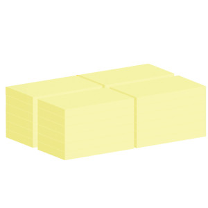 CF. 18+6PZ BLOCCO 100FG.POST-IT  NOTES 76X127MM 655-CY-VP24 GIALLO CANARY COD. 7100317836