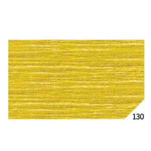 10RT CARTA CRESPA ORO METAL 130 (50X150CM) REX SADOCH COD. KM3X4-130