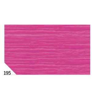 10RT CARTA CRESPA FUCSIA 195 (50X250CM) 48GR/M2 REX SADOCH COD. KR363-195