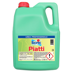DETERGENTE PIATTI SCRIC 5 LITRI COD. 120604000459
