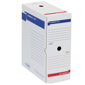 SCATOLA ARCHIVIO MEMORY X150 25X35CM DORSO 15CM SEI ROTA COD. 673215 CONFEZIONE DA 10