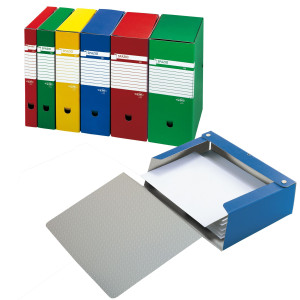 SCATOLA ARCHIVIO SPAZIO 100 25X35CM DORSO 10CM ROSSO SEI ROTA COD. 67891012
