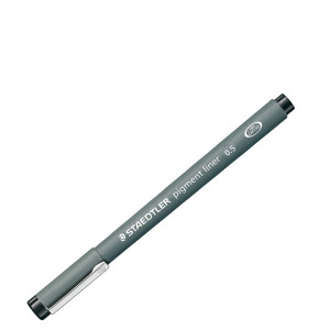 PENNARELLO PIGMENT LINER 308 NERO 0,5MM STAEDTLER COD. 308 05-9 CONFEZIONE DA 10