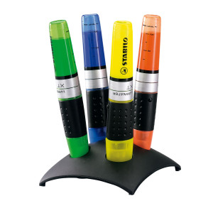 SET 4 EVIDENZIATORI STABILO LUMINATOR 7104-2 COD. 7104-2