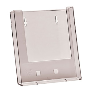 PORTA DEPLIANT A5 DA PARETE TRASPARENTE COD. 1002050