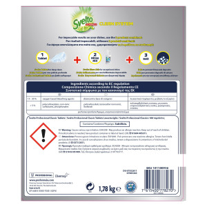 FUSTINO 188 TABS 10G PER LAVASTOVIGLIE SVELTO TABLETS COD. 101100936