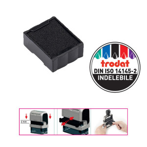 TAMPONE 6/4921 NERO TRODAT COD. 65728.