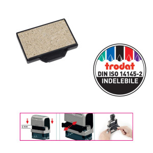 TAMPONCINO 6/56 NEUTRO TRODAT COD. 76575. CONFEZIONE DA 10