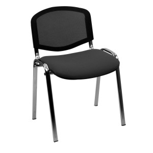 SEDIA ATTESA DADO D5CN NERO SENZA BRACCIOLI COD. D5CN/2/EN