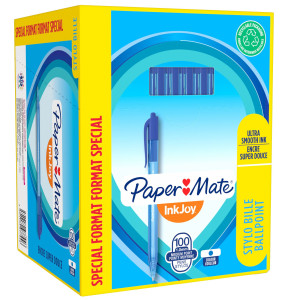 PENNE PAPER-MATE SPECIAL PACK - BLU SCAT.100 PZ. INKJOY