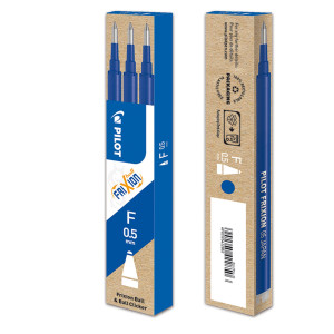 SET 3 REFILL SFERA FRIXIONBALL CLICKER 0.5MM BLU PILOT COD. 006571