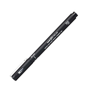 PIN FINELINER NERO PUNTA BRUSH UNI MITSUBISHI COD. M PINBR N