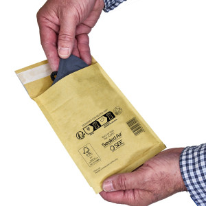 BUSTA IMBOTTITA -C- 15x21CM - CF. DA 100 UTILE AVANA - CONF.RISPARMIO MAIL LITE COD. 103027402
