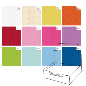 SCATOLA 100FG CARTA REGALO KRAFT LIGHT 70X100CM REX SADOCH COD. 74400LIT