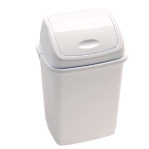 PATTUMIERA A BASCULANTE BIANCO 35 LT. BASIC