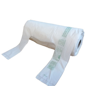 SHOPPERS ROTOLO 22+12X50 BIO BIANCHE - 2400PZ.