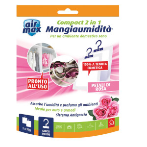 AIR MAX 2 MANGIAUMIDITA' APPENDIBILE COMPACT 2 IN 1 PETALI DI ROSA 50GR COD. 6311589