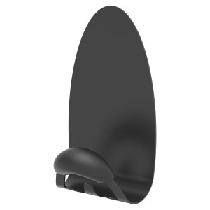 APPENDIABITI MAGNETICO 1POSTO NERO ALBA COD. PMMAG N