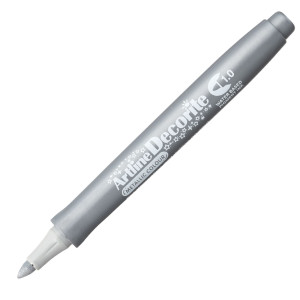 MARCATORE DECORITE PUNTA TONDA 1.0MM ARGENTO ARTLINE COD. A EDF-1/ARG
