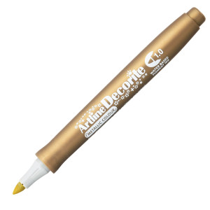 MARCATORE DECORITE PUNTA TONDA 1.0MM ORO ARTLINE COD. A EDF-1/O