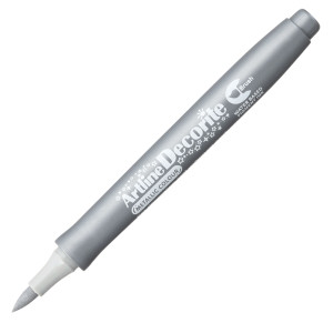 MARCATORE DECORITE PUNTA PENNELLO ARGENTO ARTLINE COD. A EDF-F/ARG
