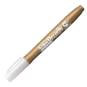 MARCATORE DECORITE PUNTA PENNELLO ORO ARTLINE COD. A EDF-F/O