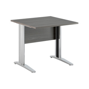 SCRIVANIA LINEARE 80X80CM FRASSINO TOSCANO - EASY METAL