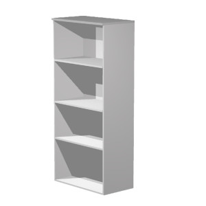 MOBILE ALTO A GIORNO 80X35CM H180CM GRIGIO - EASY COD. 038+039 9-GRIGIO