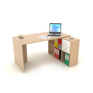 POSTAZIONE HOME-OFFICE 6 CASELLE L140 X P104 X H72,4CM ROVERE COD. 2767/6MAX_3-C