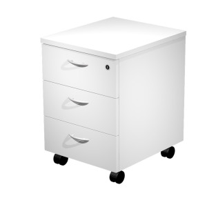 CASSETTIERA 3 CASS. CON RUOTE BIANCO - EASY COD. 60019 3-BIANCO
