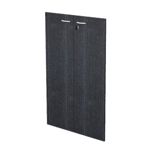 COPPIA ANTE IN MELAMIN. X MOB.MEDIO NERO VENATO - EASY COD. 60069M 8-NERO VENATO