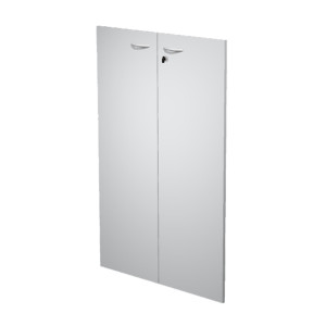 COPPIA ANTE IN MELAMIN. X MOB.MEDIO GRIGIO - EASY COD. 60069M 9-GRIGIO