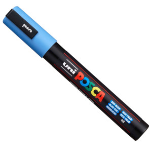 MARCATORE UNI POSCA PC5M P.MEDIA SKY BLUE