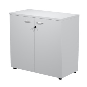 ARMADIO MODULARE ANTE BATTENTI 90X44CM - H85CM GRIGIO COD. AR/MB+AB/9/9