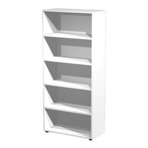 ARMADIO MODULARE A GIORNO 90X44CM - H200CM BIANCO